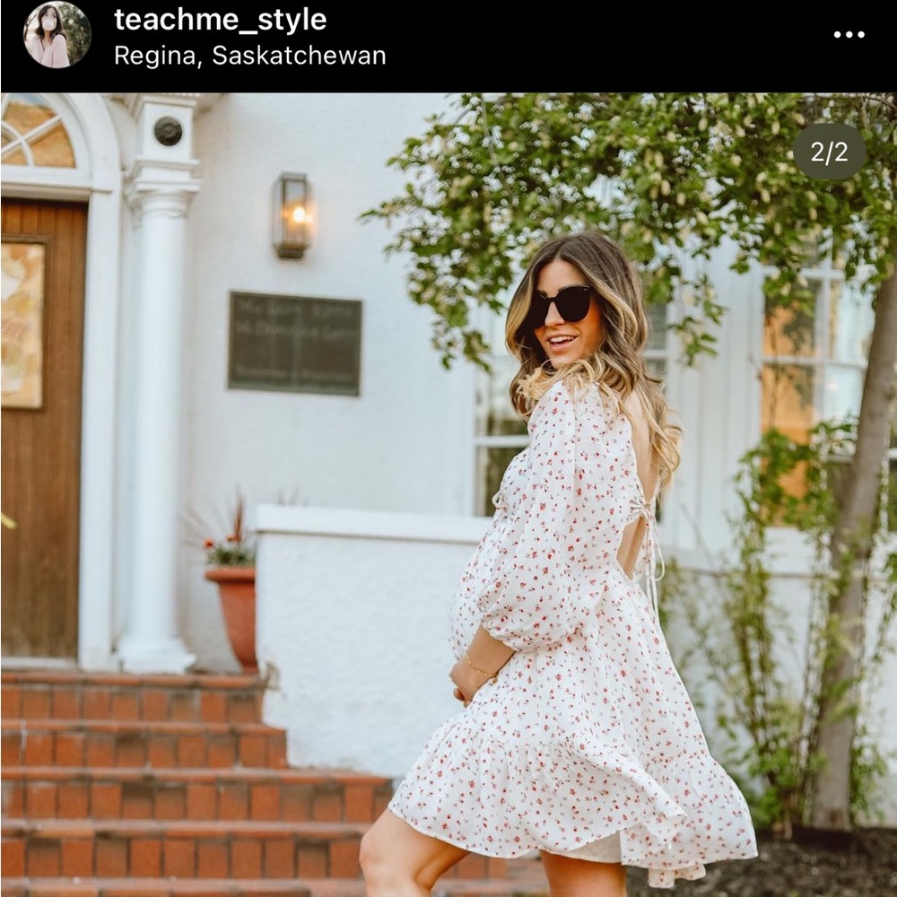 Teach Me Style X Finding July Rose Dress